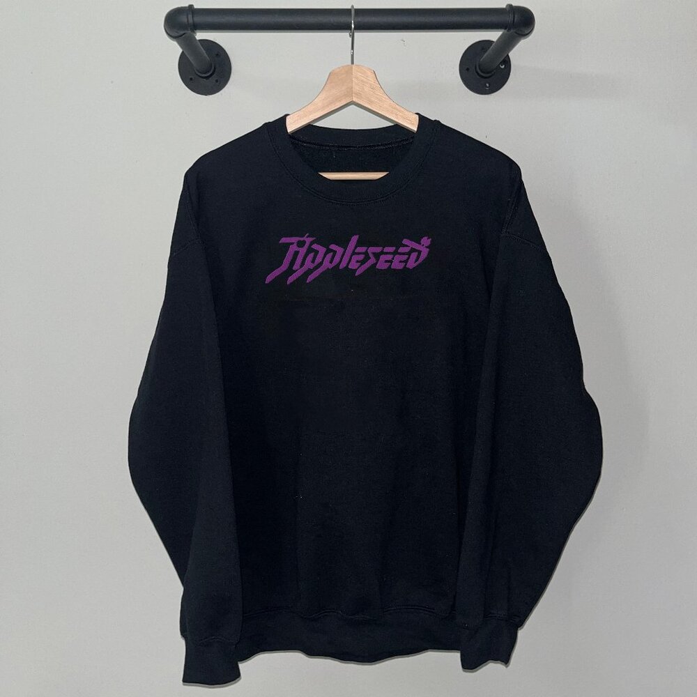 Black Purple Appleseed Japanese Manga Anime Movie Crewneck Sweatshirt